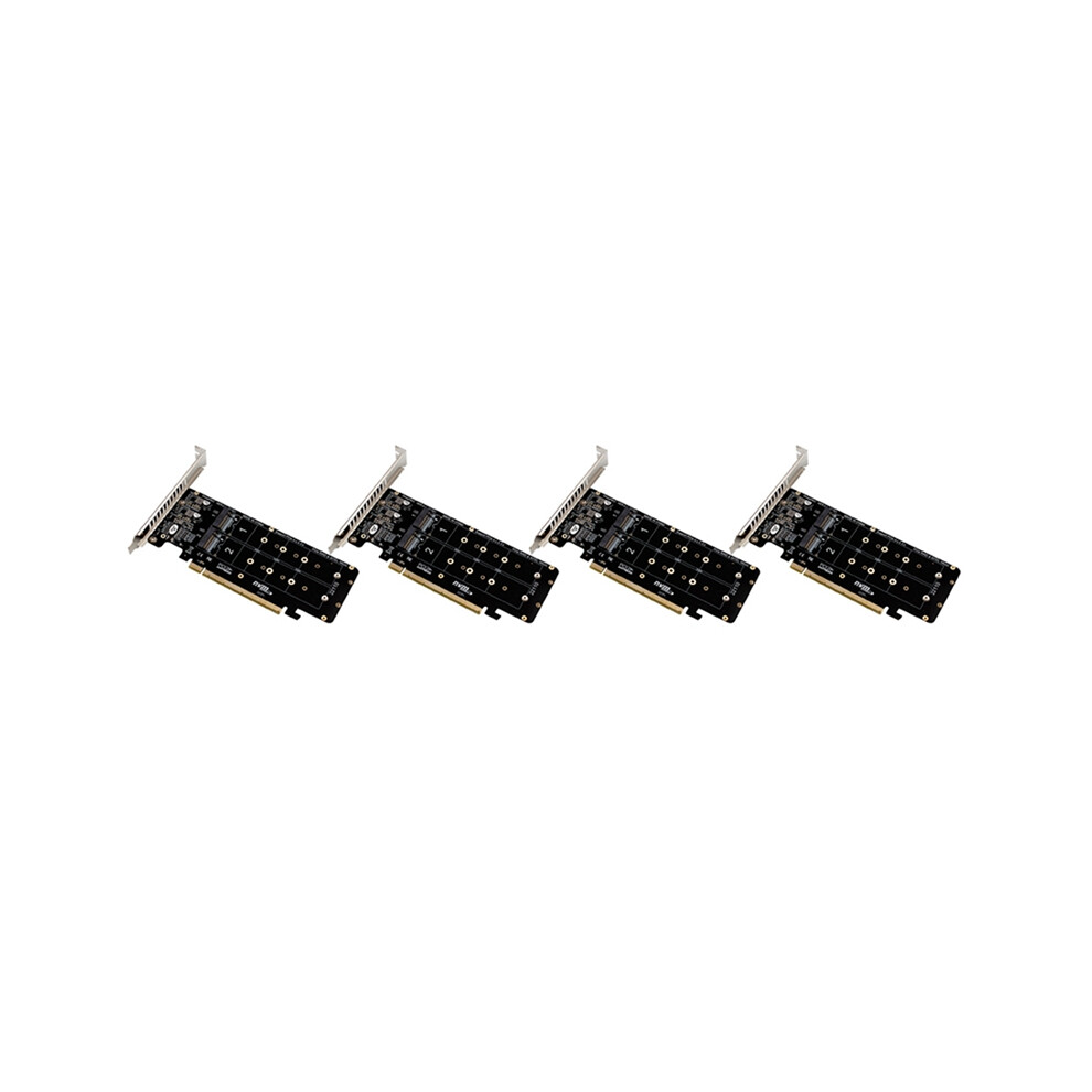Pcie 4.0 Dual-Disk Pciex16 To M.2 M-Key Nvme Ssd Expansion Card 4853542334999