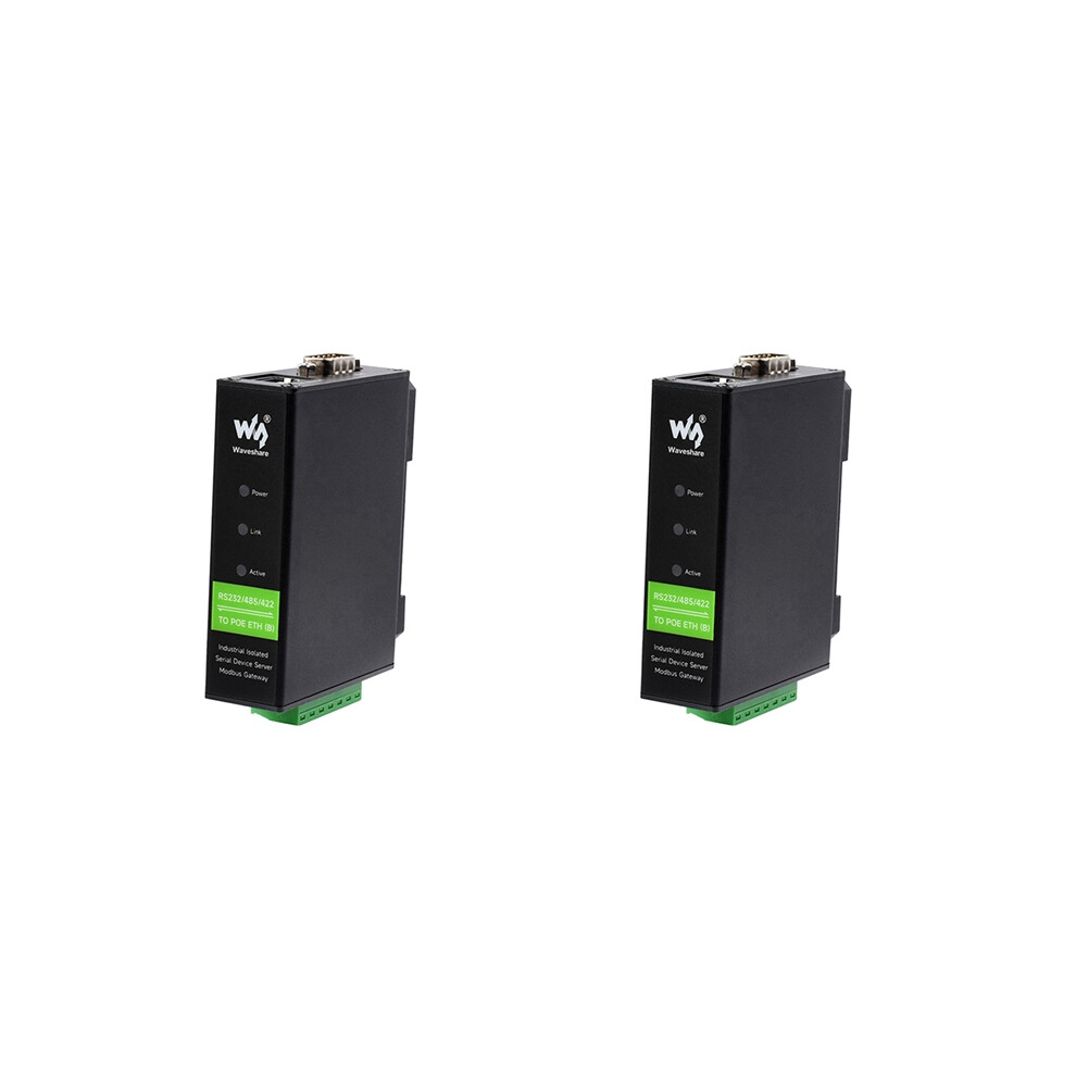Industrial Rs232/485/422 To Rj45 Ethernet Module [With Poe] 4853542331905