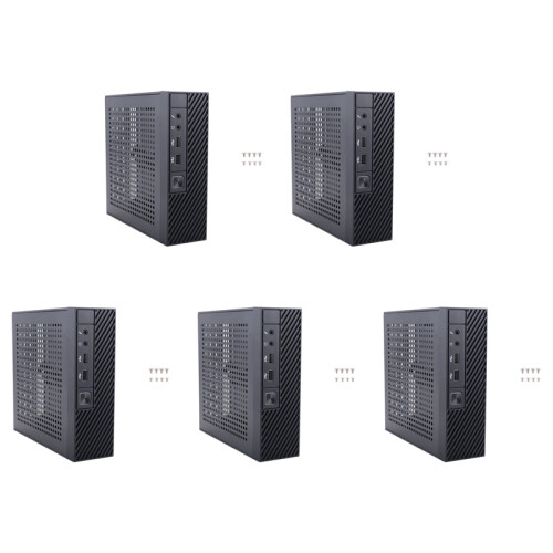 5X ITX Computerbehuizing M06 Mini Desktopbehuizing HTPC-Behuizing IndustriëLe Besturingsbehuizing