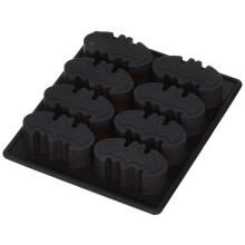 Stampo per mini torta di compleanno in silicone con logo Batman, stampo per caramelle al cioccolato, vassoio per ghiaccio