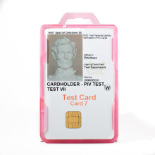 Identity Stronghold Secure Badge Holder Duolite Pink (IDSH2004-001B-pnk)
