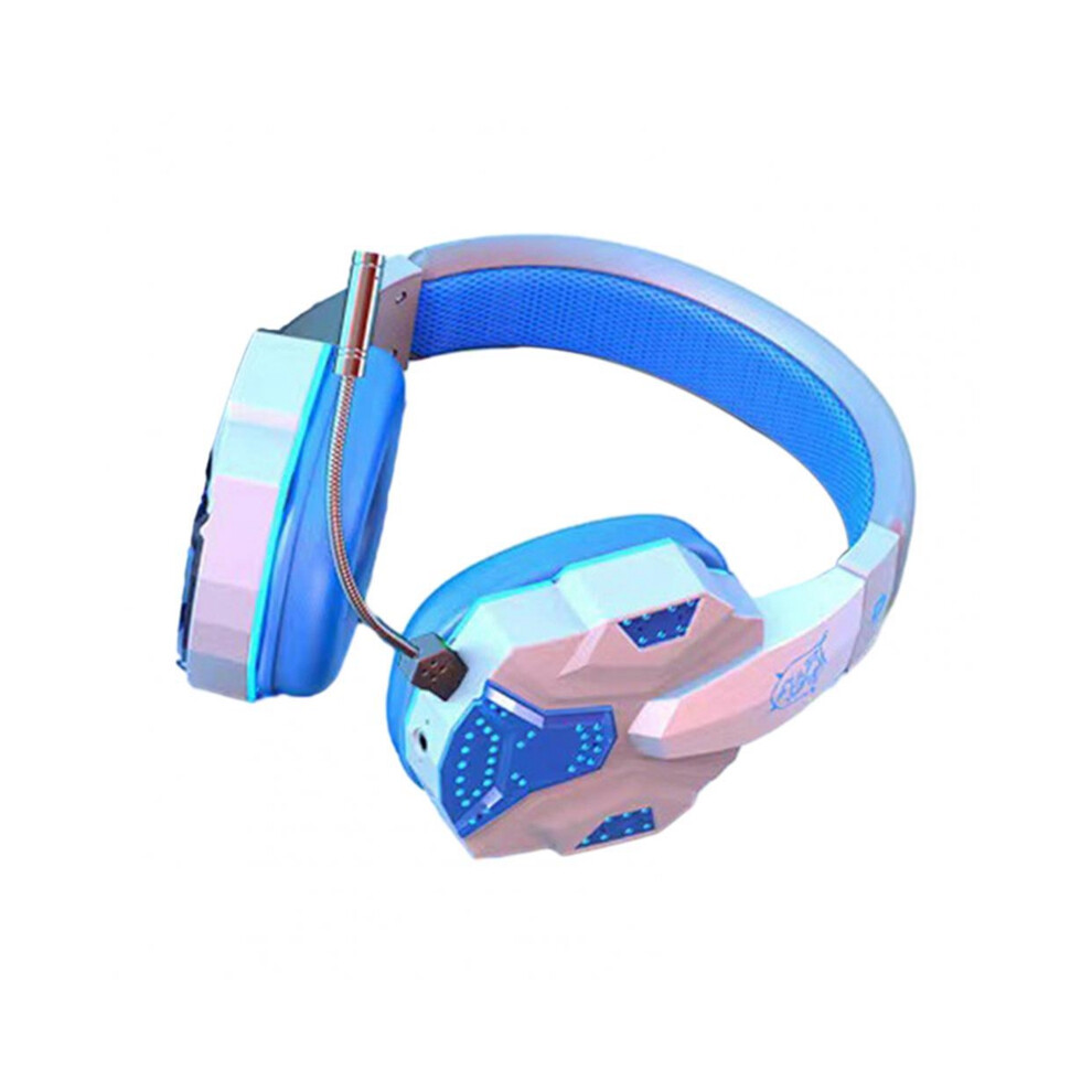 Wireless Headset Gaming Surround Sound White/Blue 4853542337792