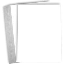 Cartolina branca Hamilco - 8 x 10"""" em branco, 80 lb, cartolina - 50 unidades