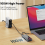 10 in1 USB C Hub, Ethernet USB-C Multiport Adapter 10