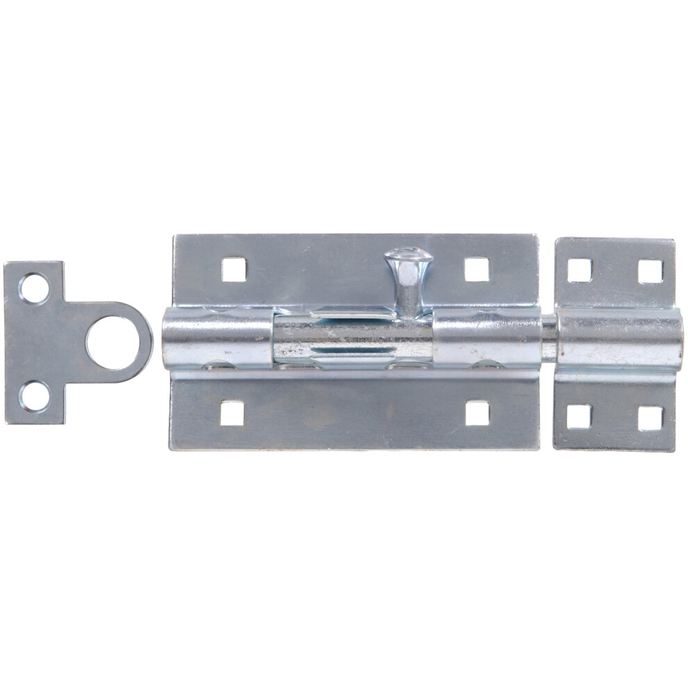 The Hillman Group 851000 5-Inch Extra Heavy Gate Barrel Bolt Zinc Plated 008236861686