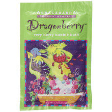 Abracadabra Organic Herbals Bubble Bath  Dragonberry Very Berry  2.5 Ounce