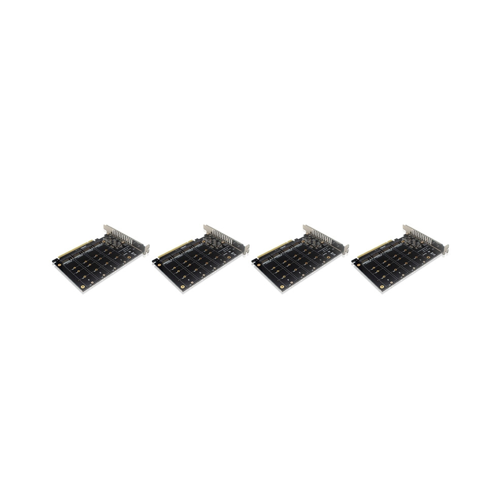4 Port Nvme To Pcie Adapter Card M.2 Nvme Pcie X16 4853542340495