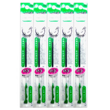 Pilot Hi-Tec-C Coleto Gel Ink Pen Refill 0.5mm 5 Set Green (Japan Import)