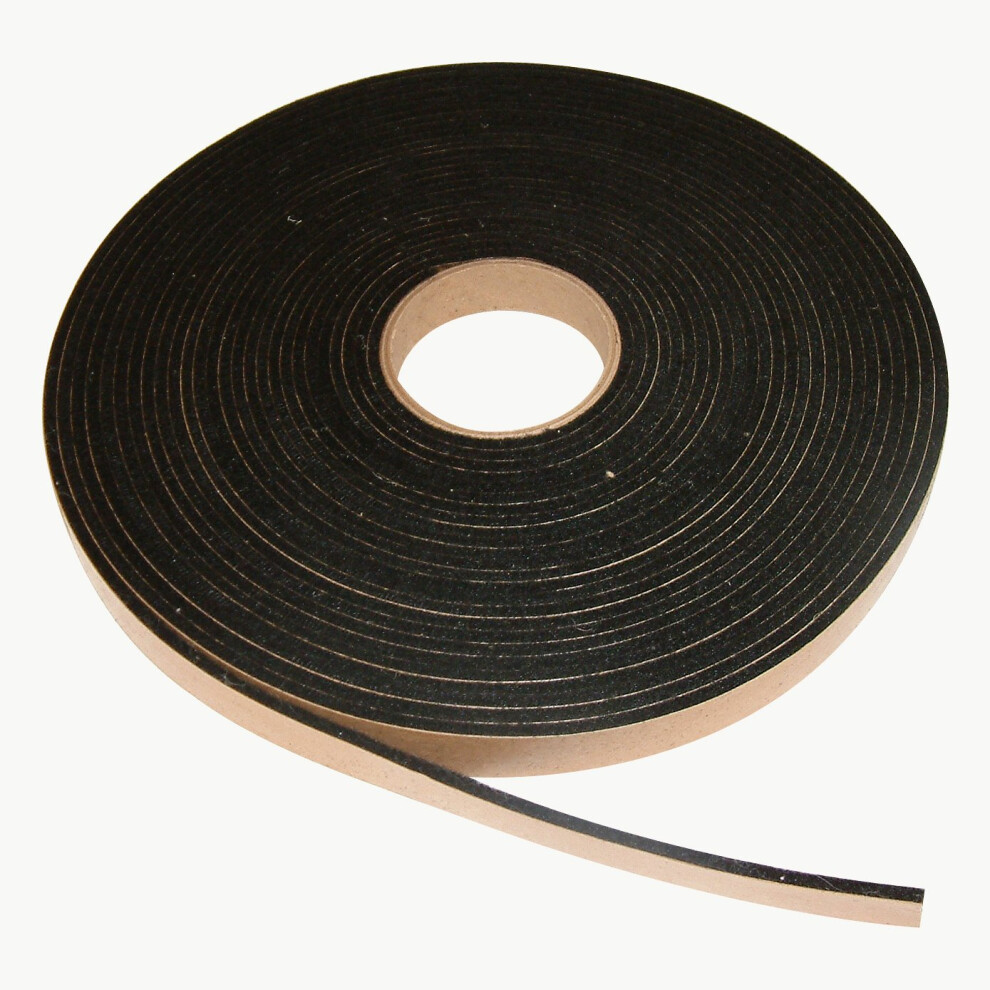 Findtape Polyester Felt Tape [4Mm Thick] (Felt-09): 1 In. X 50 Ft. (Black) 688295155621