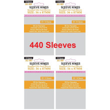 Bustine protettive per carte Kings Standard USA 56 X 87 mm (4x110 confezioni da 440 bustine)