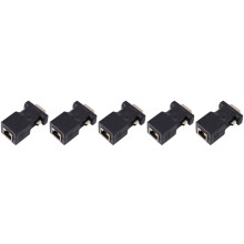 VGA Extender Male naar LAN CAT5 CAT6 RJ45 Netwerkkabel Adapter