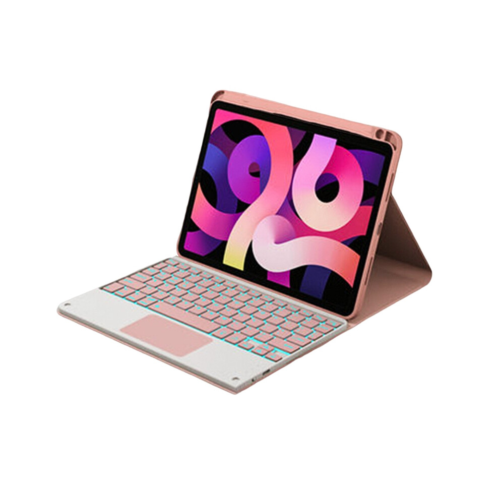 Custodia Protettiva Per Tablet Pad 5/5 Pro Con Tastiera Rosa
