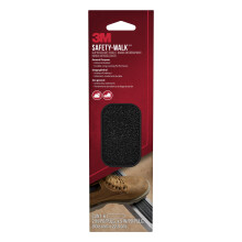 3M Safety-Walk Indoor/Outdoor Tread Black 2-in by 9-in 6 Strips 7639NA