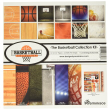 Reminisce The Basketball Collection Kit, mehrfarbig, 12 x 12 Zoll, TBAC-200
