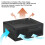 Obudowa komputera HTPC A09 Mini ITX USB2.0 Czarna 7
