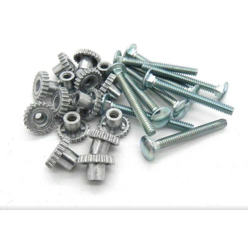 DryFur Pet Carrier Metal Fasteners Nuts Bolts (1-3/4"""" Long Bolts  12 Pack)-image-OPC-PGG78VV-NEW