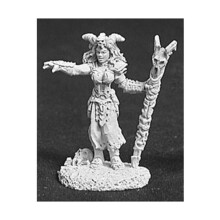 Reaper Miniatures Bria Dark Necromancer #02504 Dark Heaven Unparted Metal
