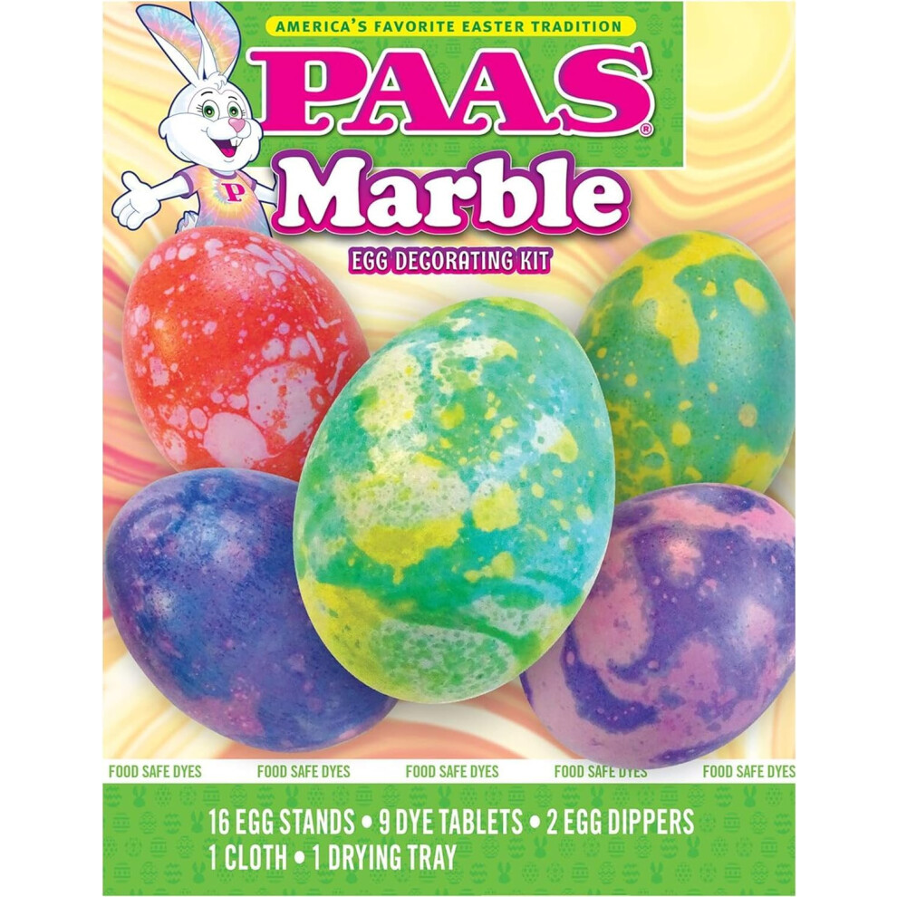 Paas Kit Per Decorare Uova Di Pasqua In Marmo, La Tradizione Pasquale Preferita Dall'america