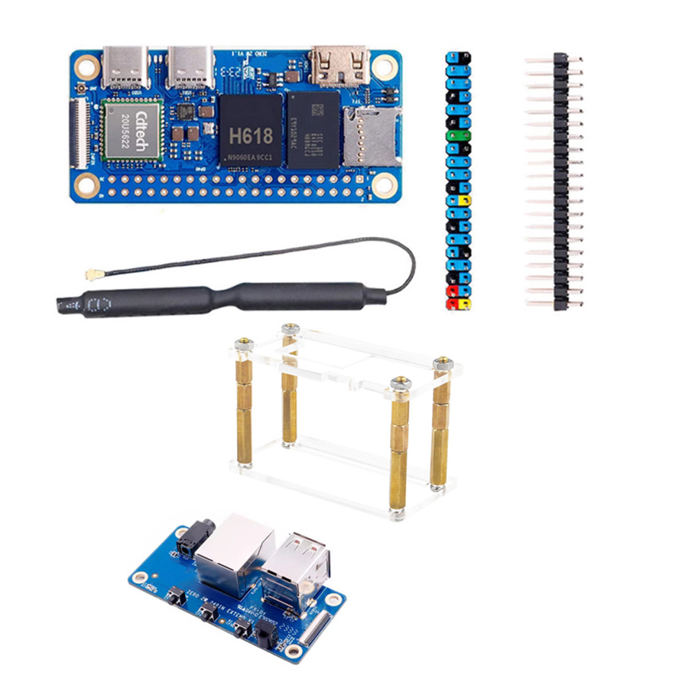 Per Scheda Di Sviluppo Zero 2W 1.5G + Scheda Di Espansione + Custodia 4K