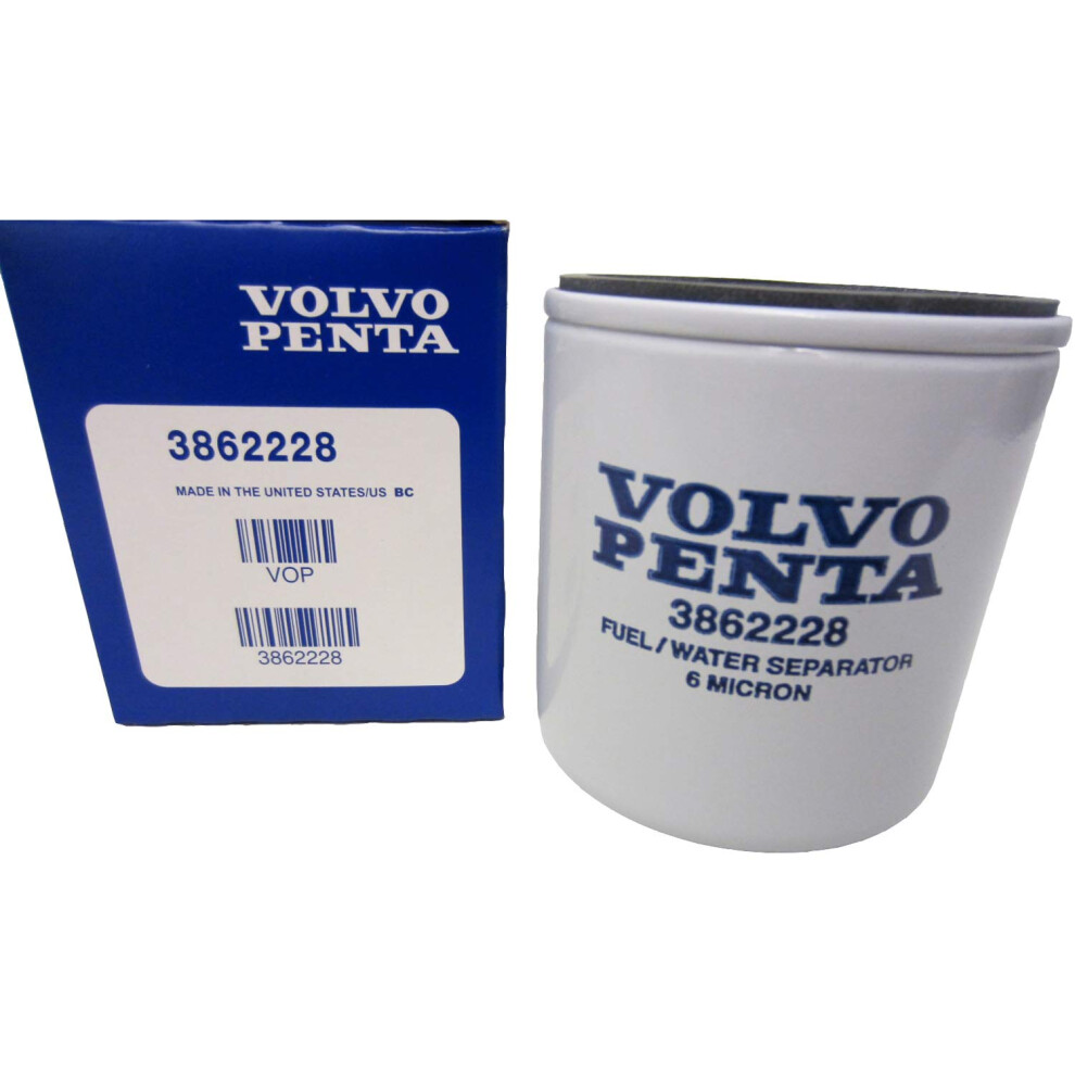 Oem Volvo Penta Gasoline Spin-On Fuel Filter 1994-2007 V6/V8 Models 3862228 780848328312