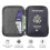Portafoglio Zero Grid Passport - Portadocumenti da viaggio con blocco RFID (Shadow) 4