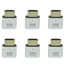 6X -Compatibele 4K Dummy-Stekker met LED-Lampje voor Grafische Kaarten, Pc-Accessoires, Desktop/Laptop Visuele Display-Adapter B