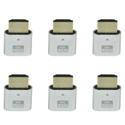 -Συμβατό 4K Dummy Plug με LED Light B