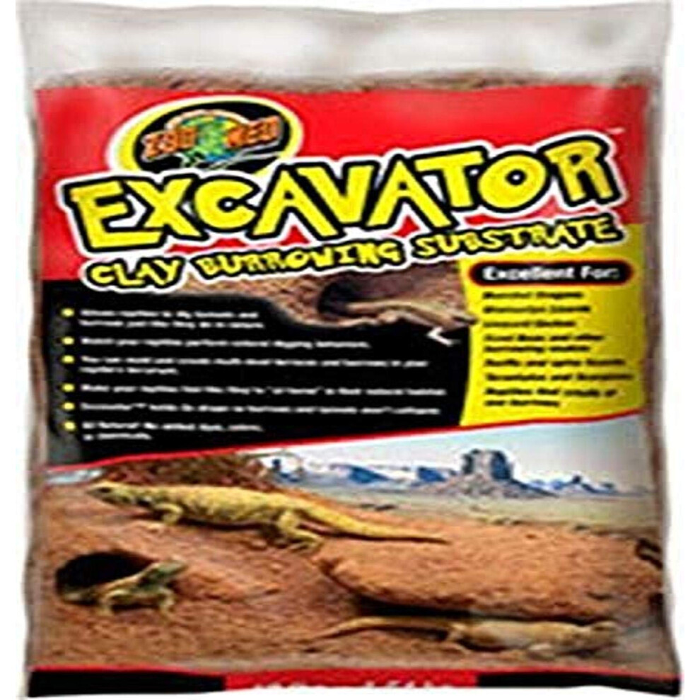 Zoo Med 26406 Laboratories 690108 Excavator Clay Burrowing Substrate 20 lb