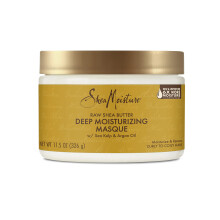 SheaMoisture Rohes Sheabutter Tiefenmoisturizing Haarmaske für lockiges Haar 11,5 oz