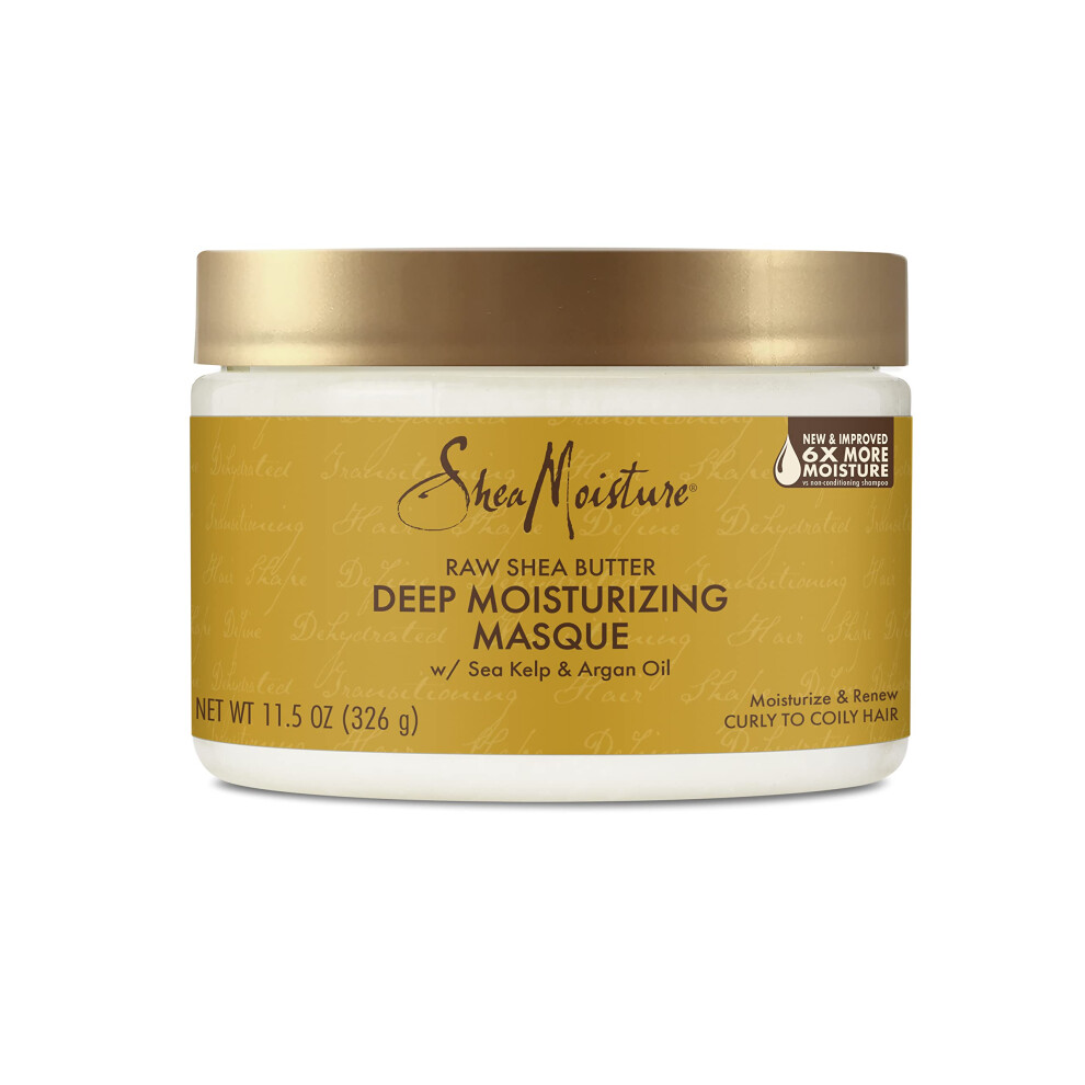 SheaMoisture Raw Shea Butter Deep Treatment Masque Hair Treatment  12 Ounce