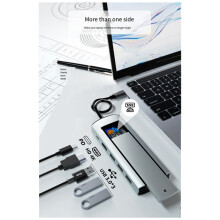 6 in 1 USB Type-C Dockingstation Multifunctioneel Snellaadstation SATA Enkele Overeenkomst