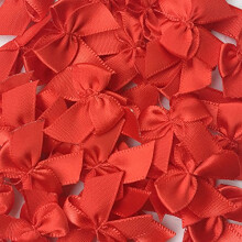 Chenkou Craft 60 ks mini sat nov stuhy ma le DIY remeslo cerven farba vianocn darcek