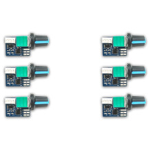 3 szt. regulator prędkości wentylatora obudowy komputera PWM 12V jednokierunkowy