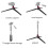 Universal Mini Tripod Stand Bracket Desktop Folding 7