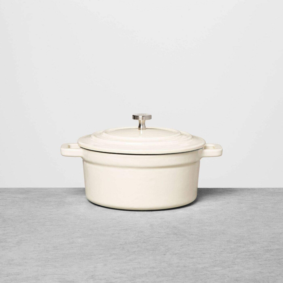 Cocotte En Fonte Maill E La Cr Me Sure De 0,5 L - Hearth & Hand Avec Magnolia-image