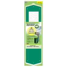 Hy-Ko Products 911 Adressschild 4 5/8"""" x 18"""" (3"""" Zahlen), grn, 1 Stck