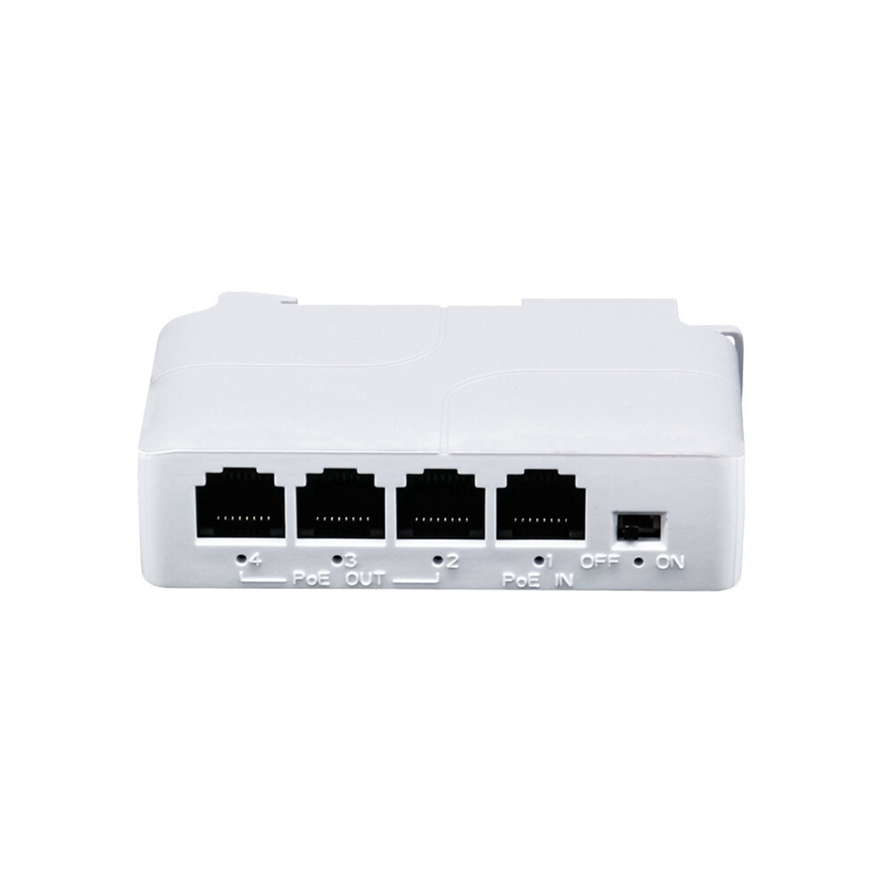 Ripetitore Poe 10/100M Poe Extender Da 1 A 3 Porte Per Switch Poe