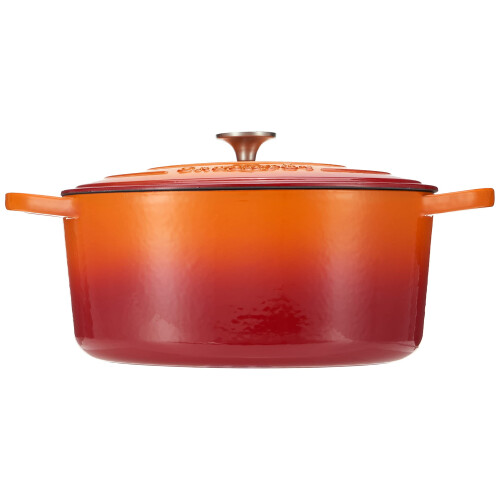 Crock-Pot Χυτοσίδηρος οβάλ φούρνος από σμάλτο, 7 λίτρων, Sunset Orange 1