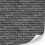 3 Sheets Self-Adhesive Wall Cladding for Dollhouse 1:12 Scale (Black Bricks) 1