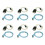Cavo di rete RJ45 seriale Rj45 a DB9 e RS232 USB (2 in 1) 1