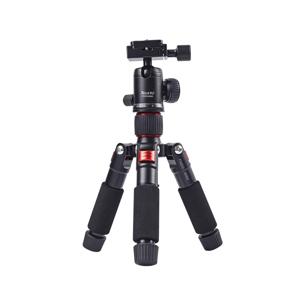 Mini Desktop Tripod Portable Slr Camera Tripod- & Black/Red 4853542350043