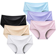 (14 -16 Years, Multicolor 2) Teen Girls Seamless Underwear No Show Panties Invisible Briefs Plain Zero Feel Bikini for 8-18 Years