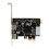 PCI-E Dual Port PS2 Expansion Adapter Card External Device for PC 3