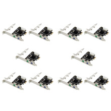 PCI-E Dual Port PS2 Expansion Adapter Card External Device for PC