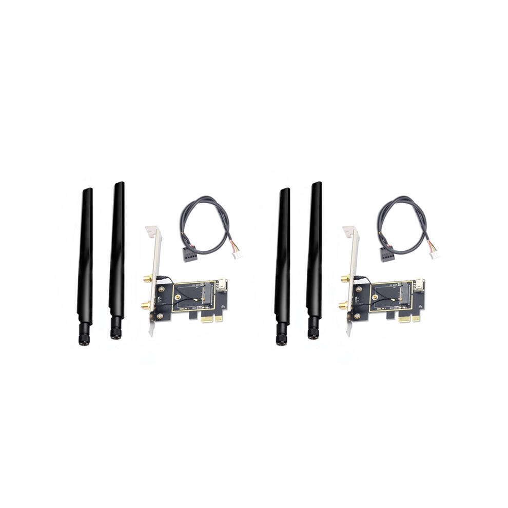 Pcie Wifi Card Adapter Wireless Network Bluetooth Converter 4853542350739