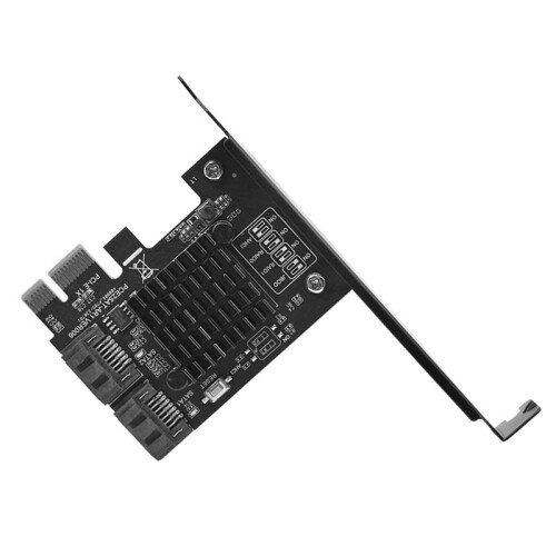Placa de ExpansãO PCI-E para SATA3.0 Mesa Adaptador 6G Array RAID0/1/SPAN