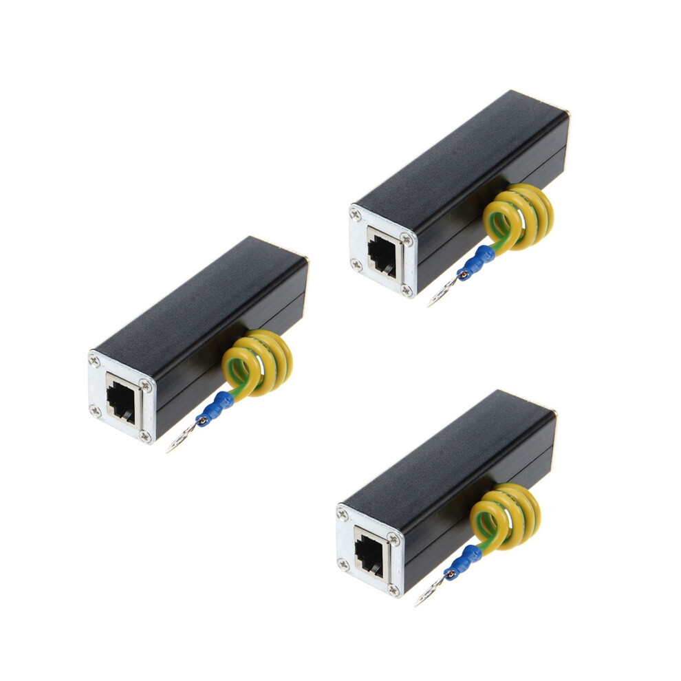 Rj45 Plug Ethernet Network Surge Arrester 100Mhz 4853542351668