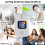 Portable 4G WiFi Router with Sim Card Slot Support 10 Users 4