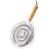 2 Simmer Ring Flame Heat Diffuser with Wooden Handle 2 Pack with Hanging Loop 2