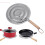 2 Simmer Ring Flame Heat Diffuser with Wooden Handle 2 Pack with Hanging Loop 4